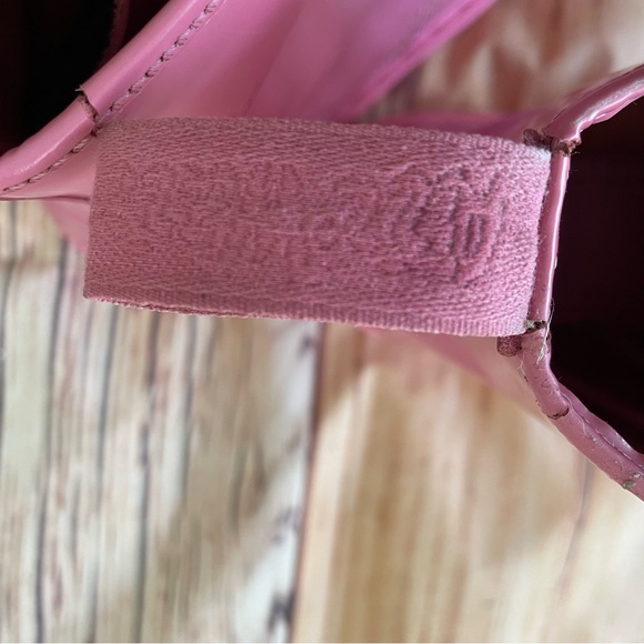 Dr. Martens Pink Combat Boots Womens 10 airware - Picture 8 of 11